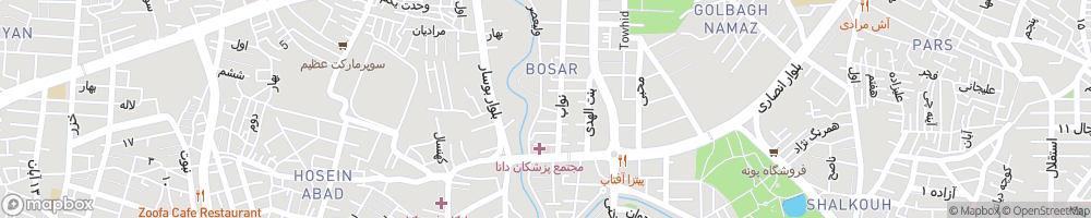 نقشه و کروکی آدرس دکتر آرمین رمضان نژاد