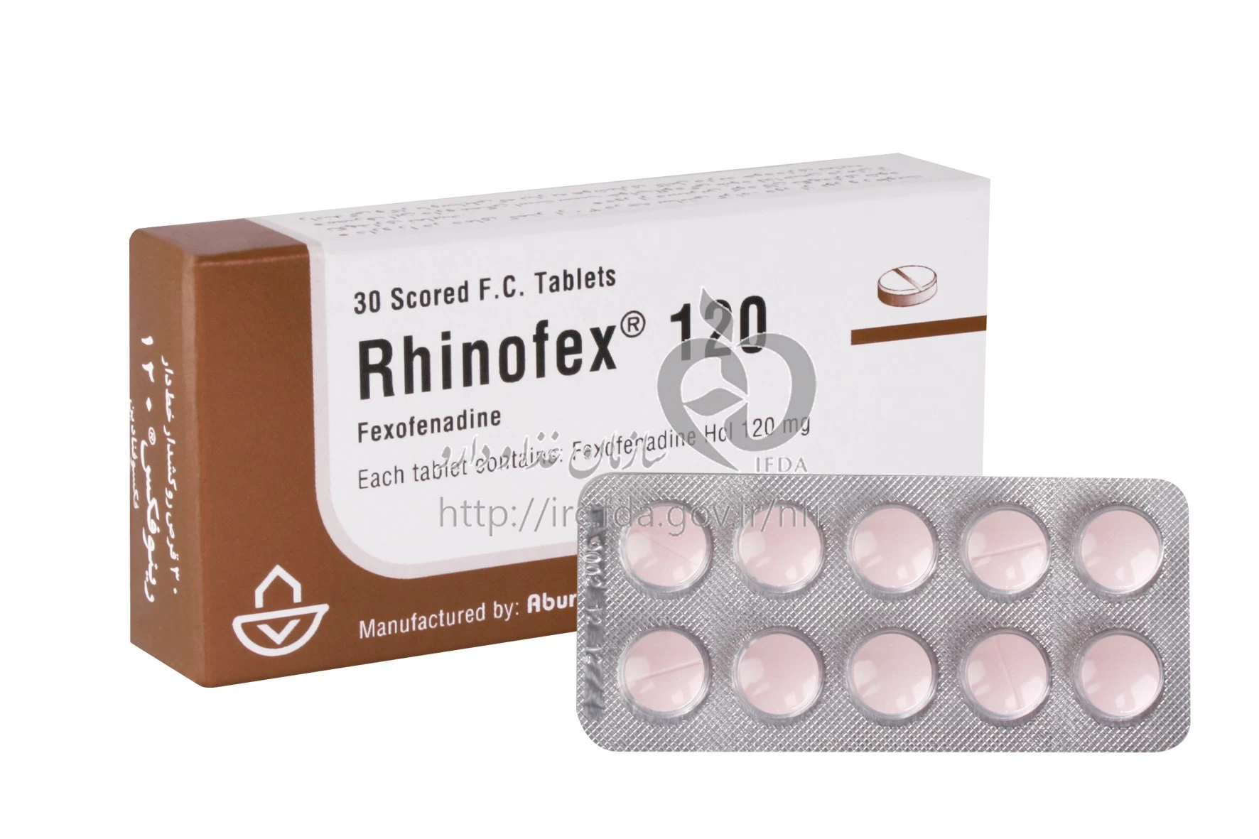 🥇️ رینوفکس قرص خوراکی 120 mg - RHINOFEX | سلامتی 24