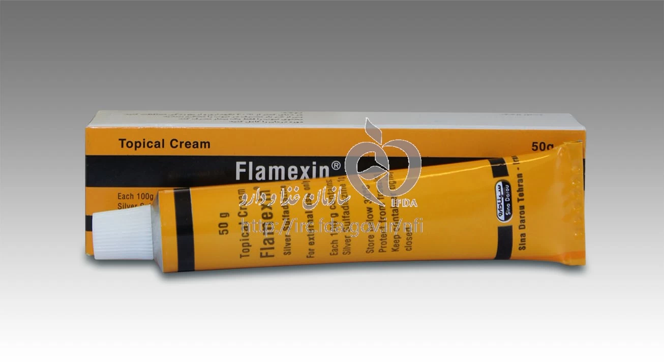 🥇️ فلامکسین کرم موضعی 1 % 50GRAM - FLAMEXIN | سلامتی 24