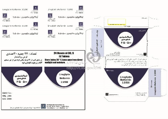 لیناگلیپتین /متفورمین