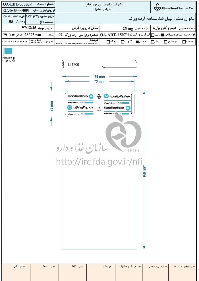 هیدروکلروتیازید