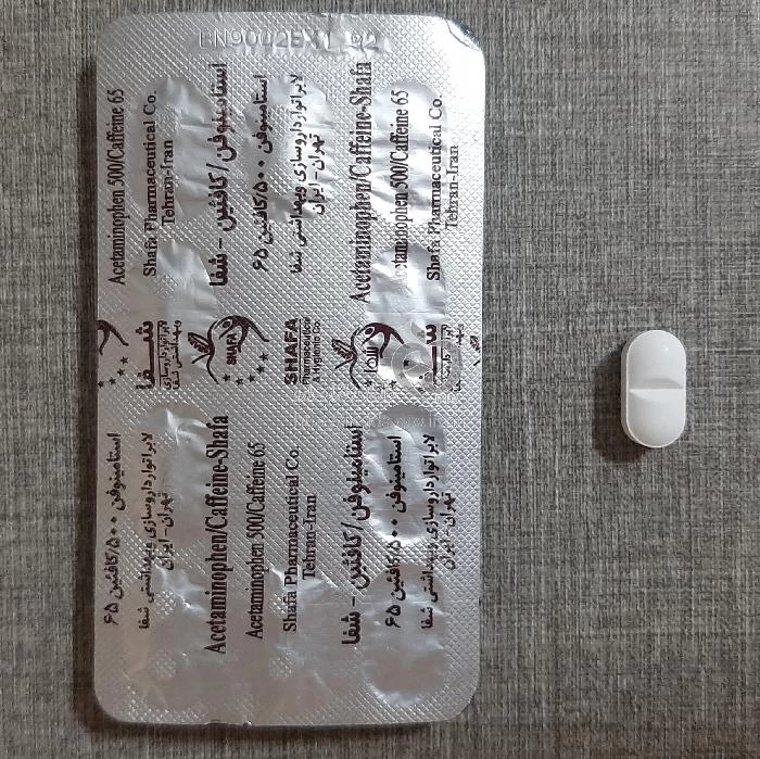استامینوفن/کافئین - شفا