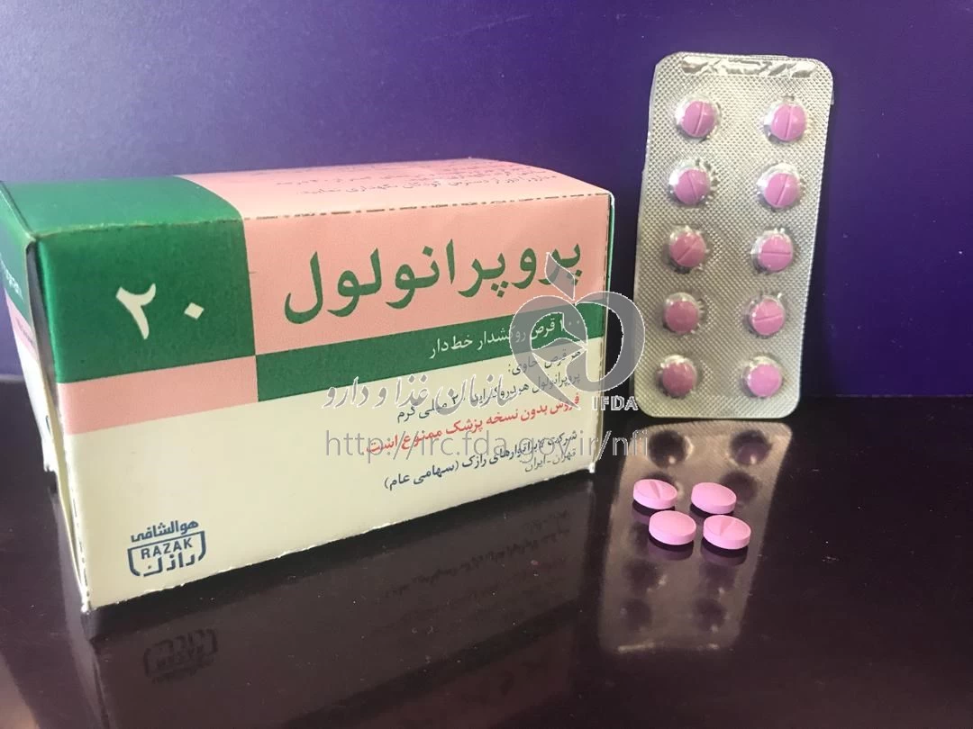 Propranolol wzf 20 mg
